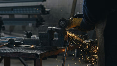 power tool in motion