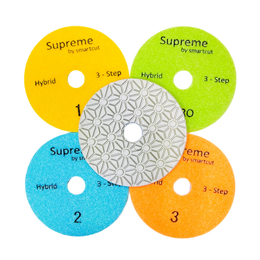 4" FR Diamond Granite Polishing Pad