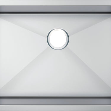 Hand Made Stainless Sink 27" X 18" R10