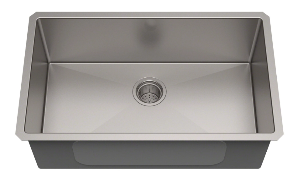 Hand Made Stainless Sink 23" X 18" R10 SMARTCUT PROFESSIONAL TOOL, LLC