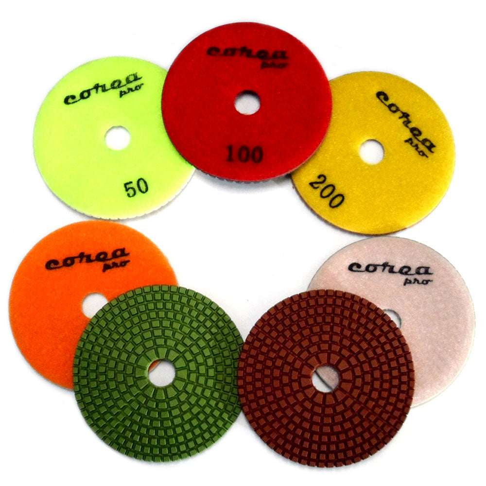Corea Pro Wet Polishing Pads 3.0MM SMARTCUT PROFESSIONAL TOOL, LLC