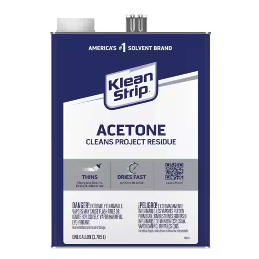 Acetone Flammable Paint Solvent 1 Gal. Klean Strip