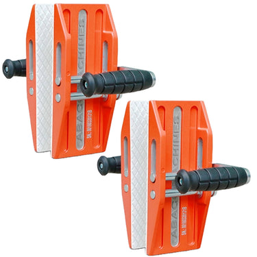 Abaco Double Handed Carry Clamps – White Rubber Pads (2 Pair / Set)