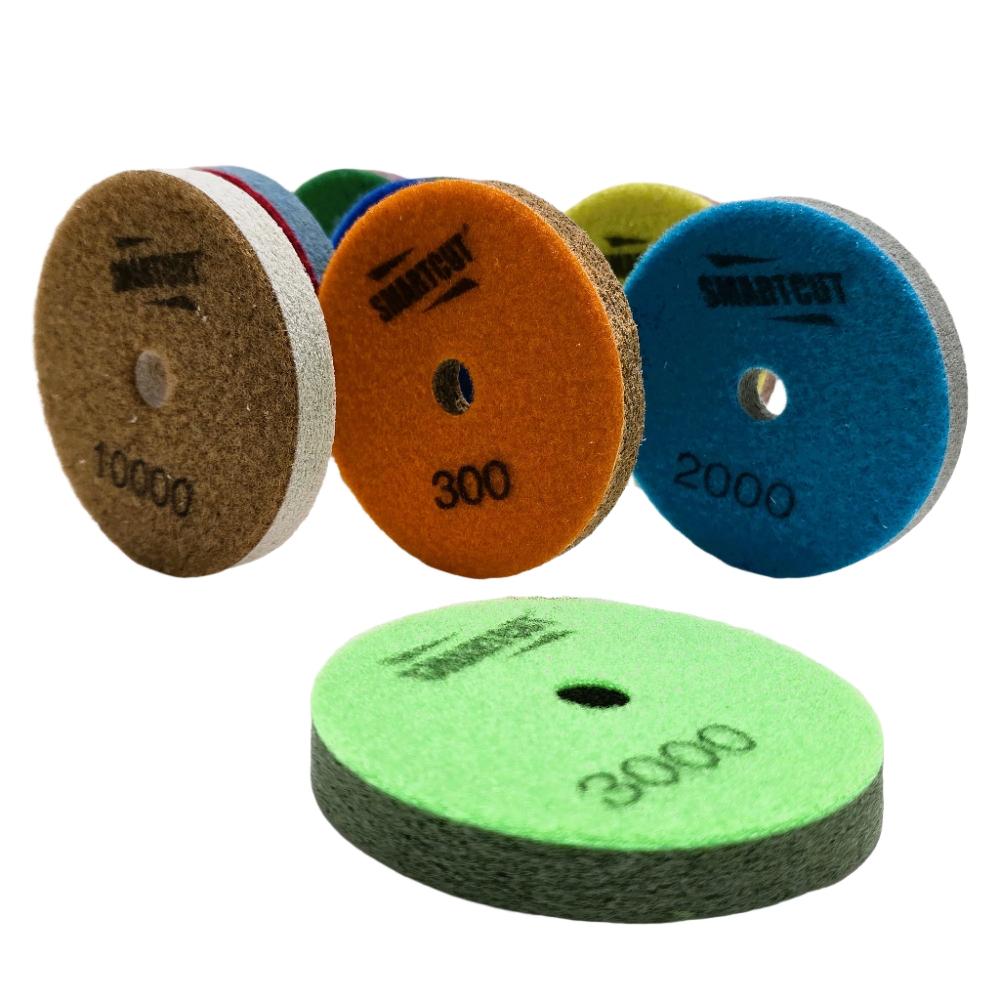 4" Sponge Dimond Polishing Pads