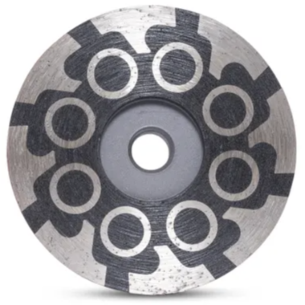 Platinum Resin Filled Cup Wheel 4" 5/8"-11 Thread Coarse
