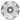 Platinum Resin Filled Cup Wheel 4" 5/8"-11 Thread Fine