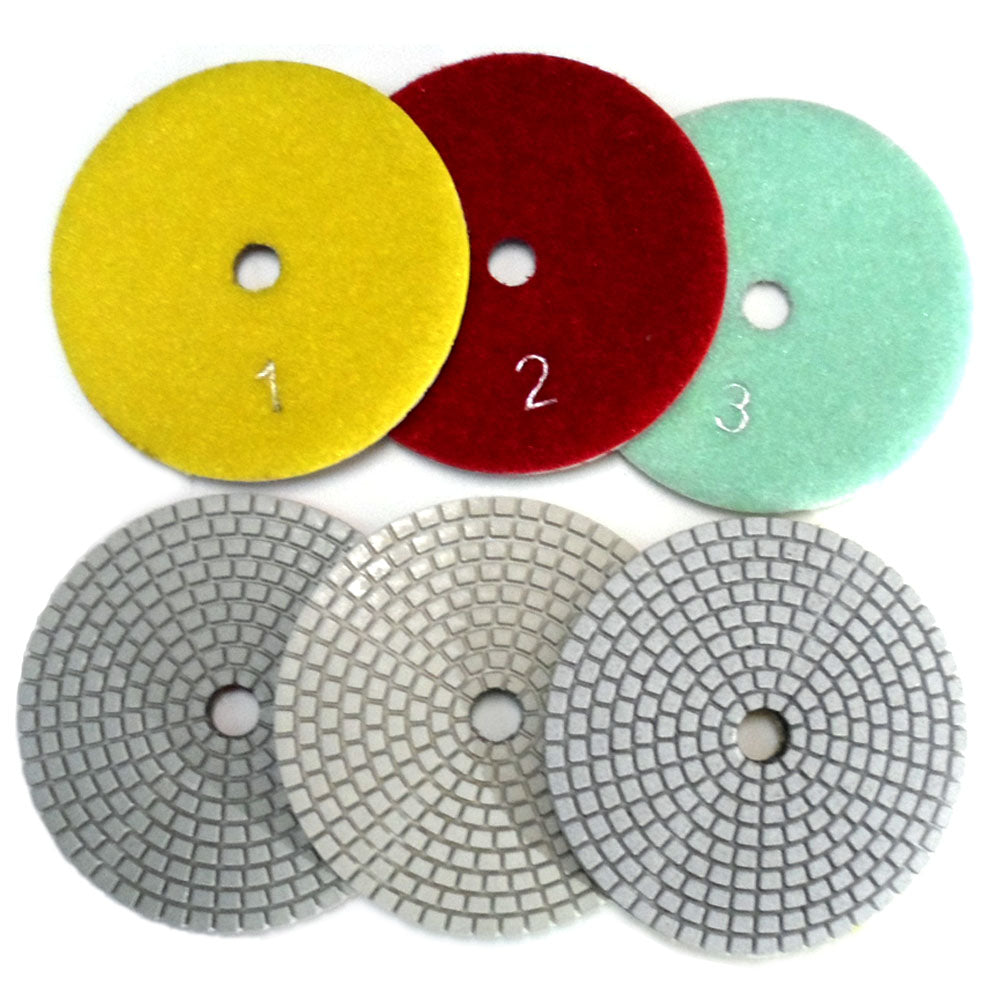 Samrtcut 3 Step White Resin Pads
