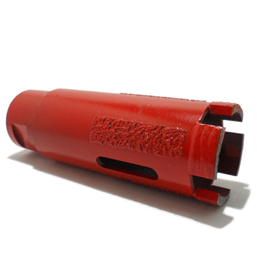 SMARTCUT Red Vacuum-Brazed Dry Core Bit with Side Protection